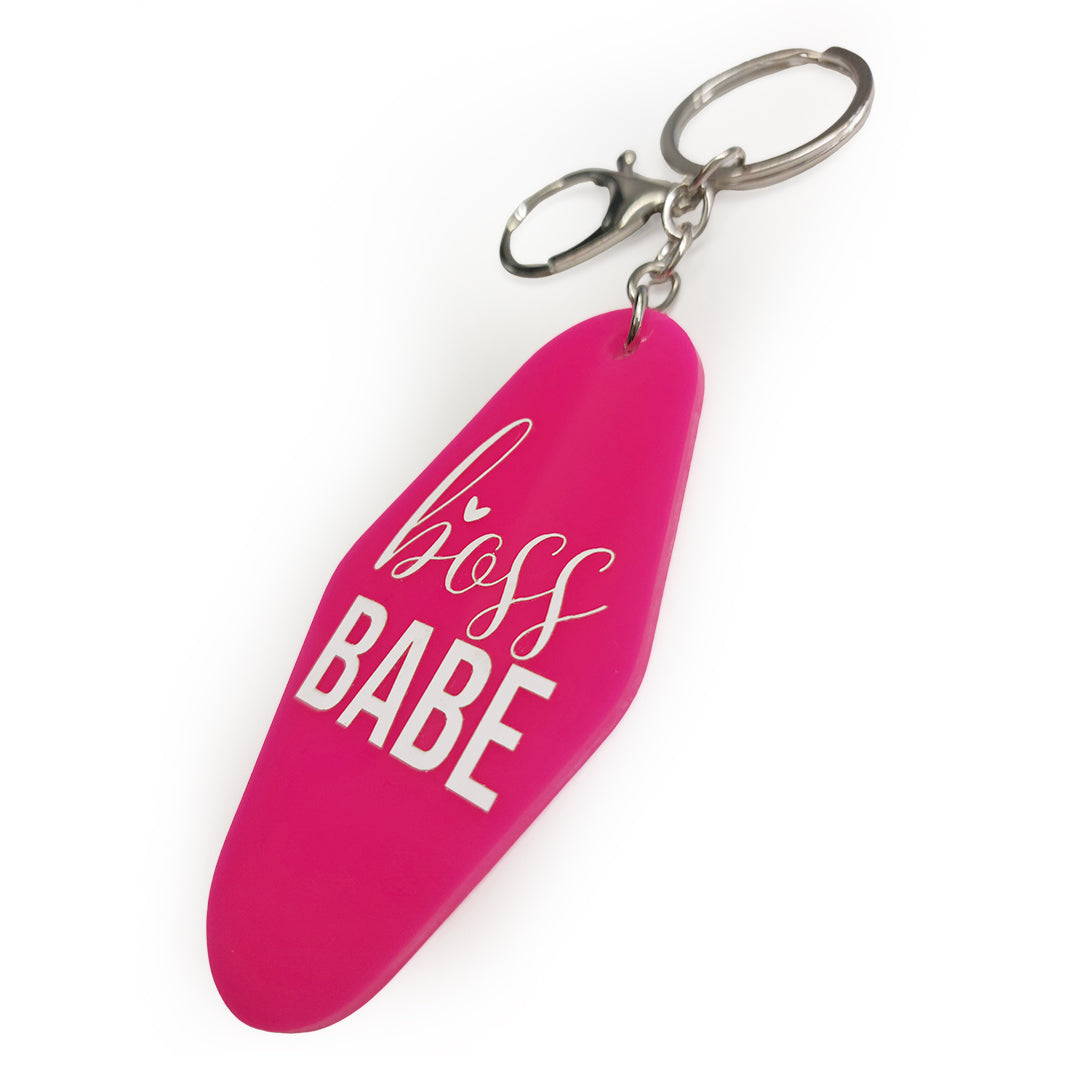 BOSS BABE KEYCHAIN