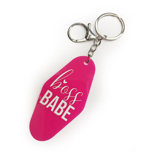 BOSS BABE KEYCHAIN