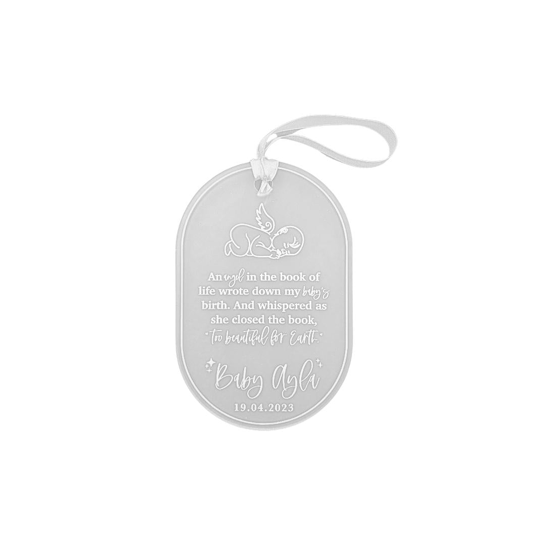 LITTLE ANGELS MEMORIAL ORNAMENT