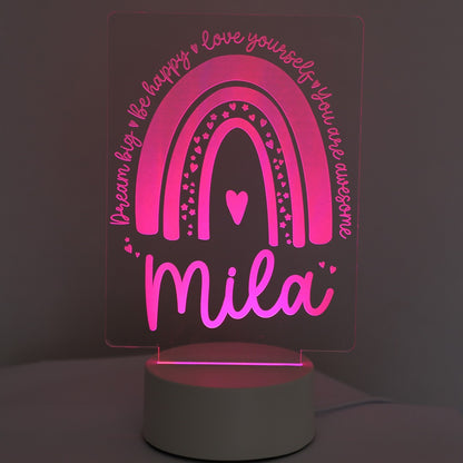 PERSONALIZED GIRLS NIGHT LIGHT