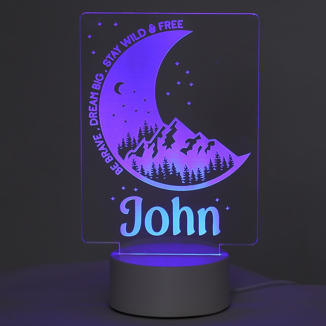 PERSONALIZED BOYS NIGHT LIGHT