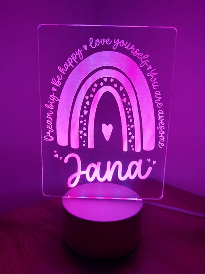 PERSONALIZED GIRLS NIGHT LIGHT