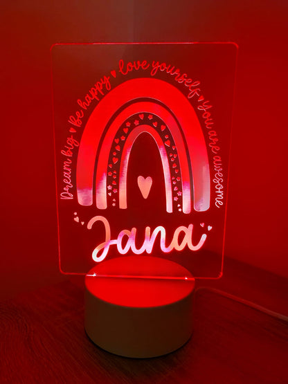 PERSONALIZED GIRLS NIGHT LIGHT