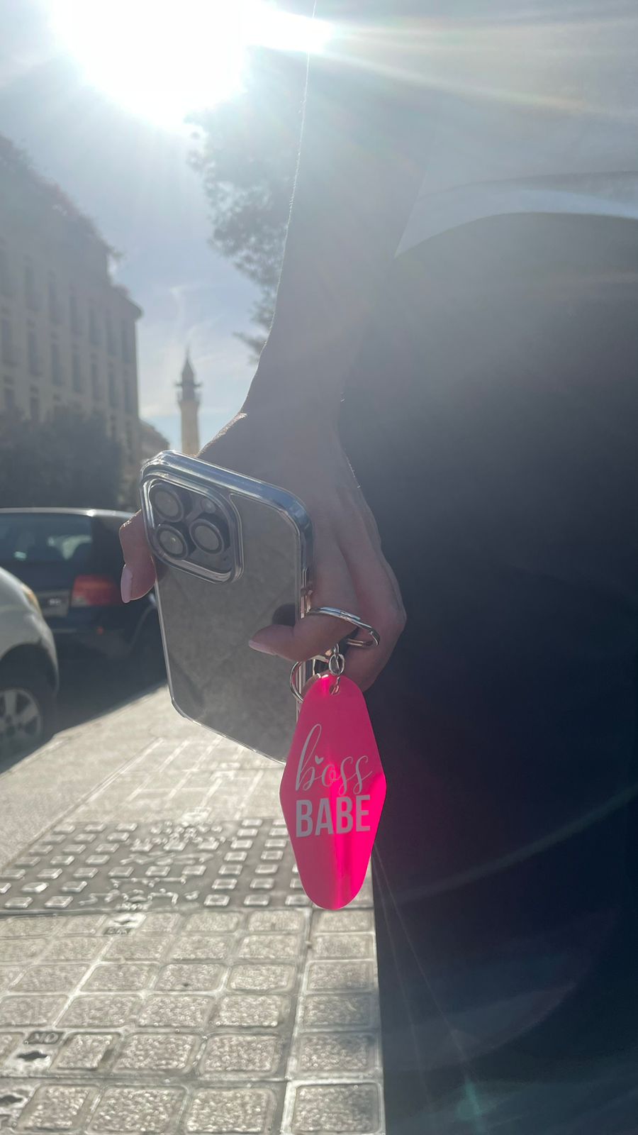 BOSS BABE KEYCHAIN