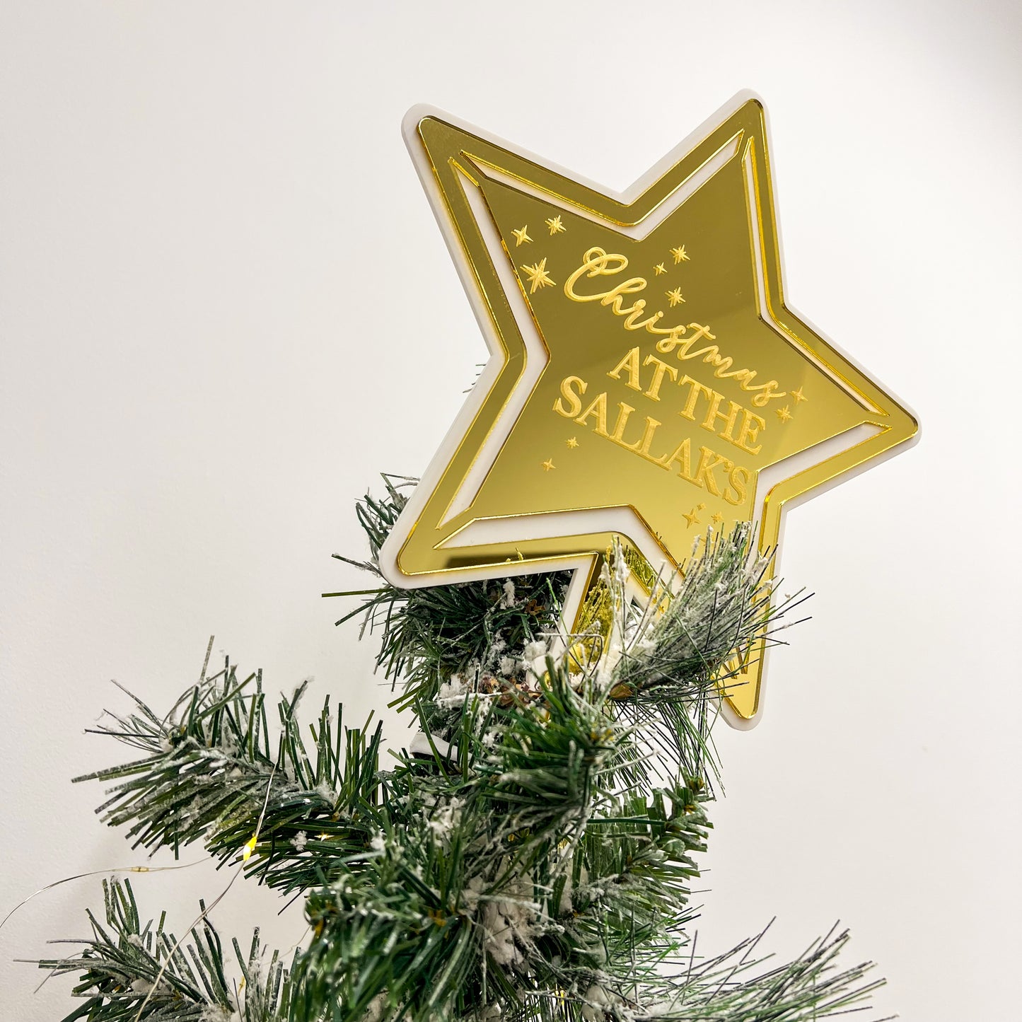 CHRISTMAS TREE STAR TOPPER