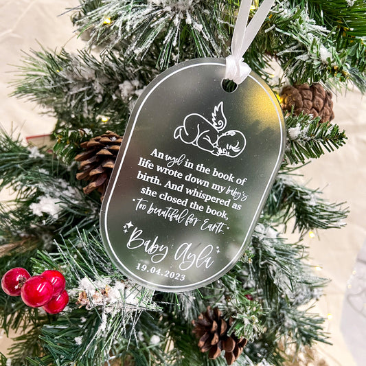 LITTLE ANGELS MEMORIAL ORNAMENT