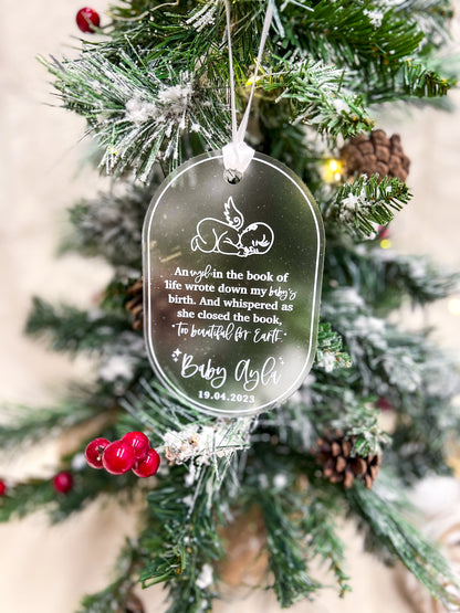 LITTLE ANGELS MEMORIAL ORNAMENT